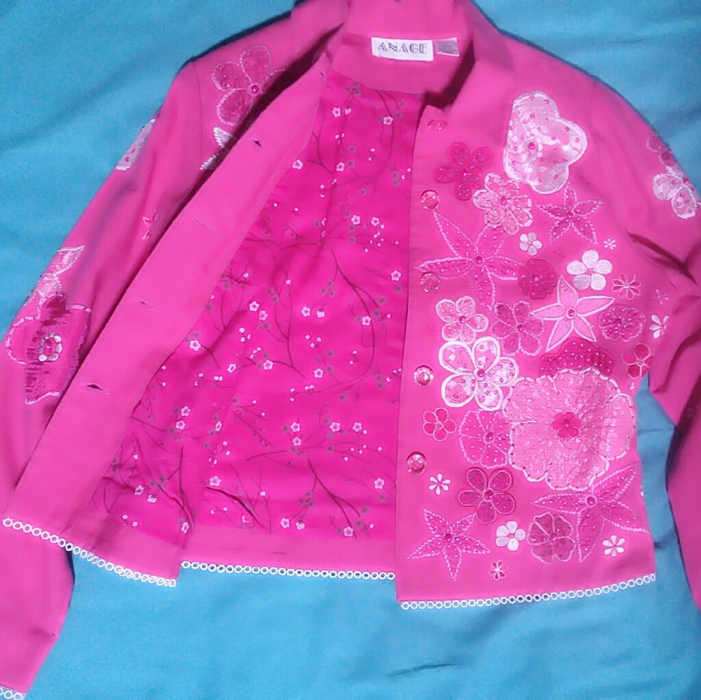 Anage Pink jacket - Picture 2 of 4
